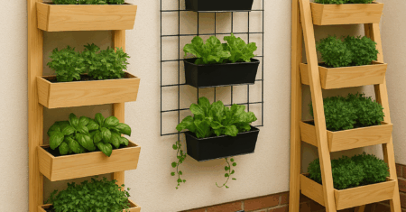 DIY Vertical Garden Systems for Small Patios: Space-Saving Solutions
