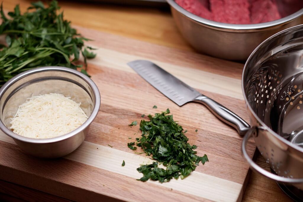 High-Quality Chef's Knife and Cutting Board Set