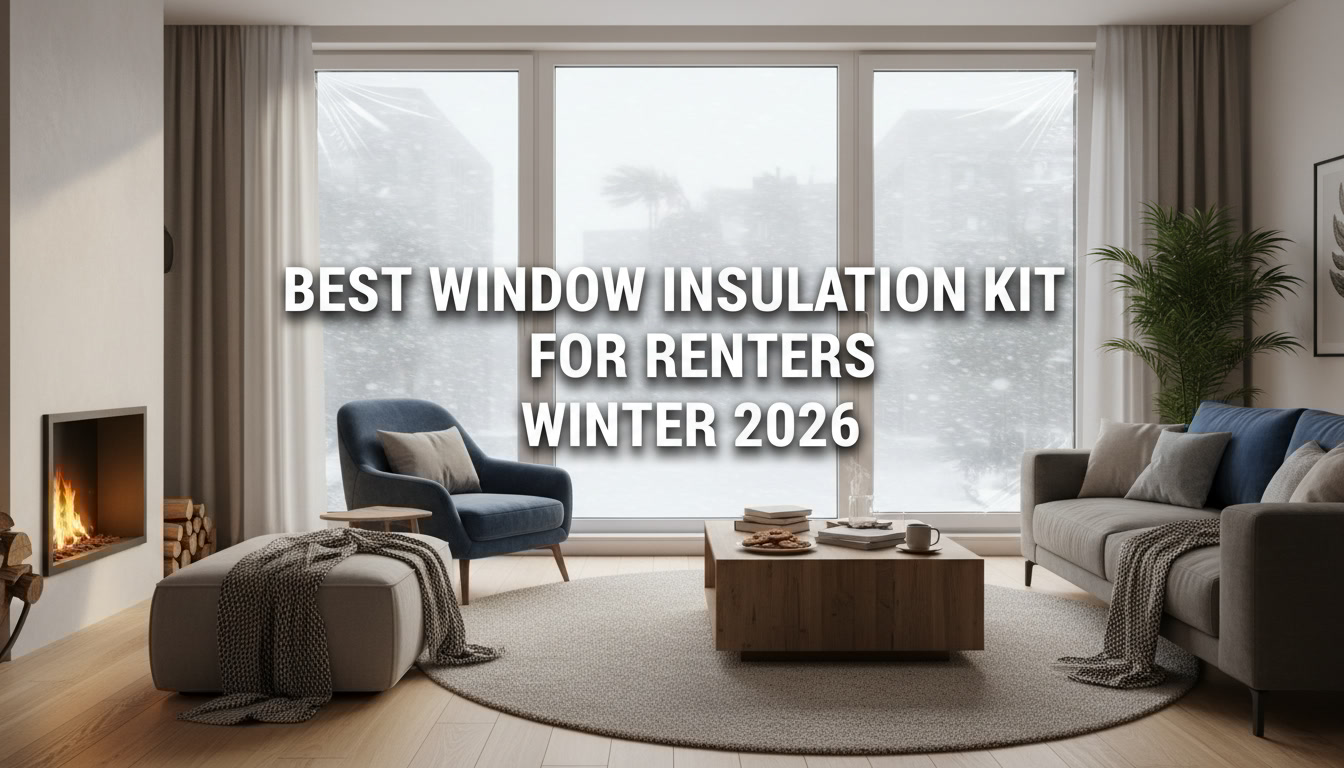 Cozy apartment promoting winter insulation kit.